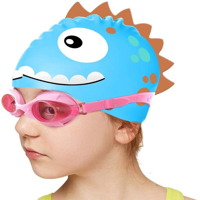 New Cartoon Silicone Swimming  - Swim Hat Silicone ulasan dan harga