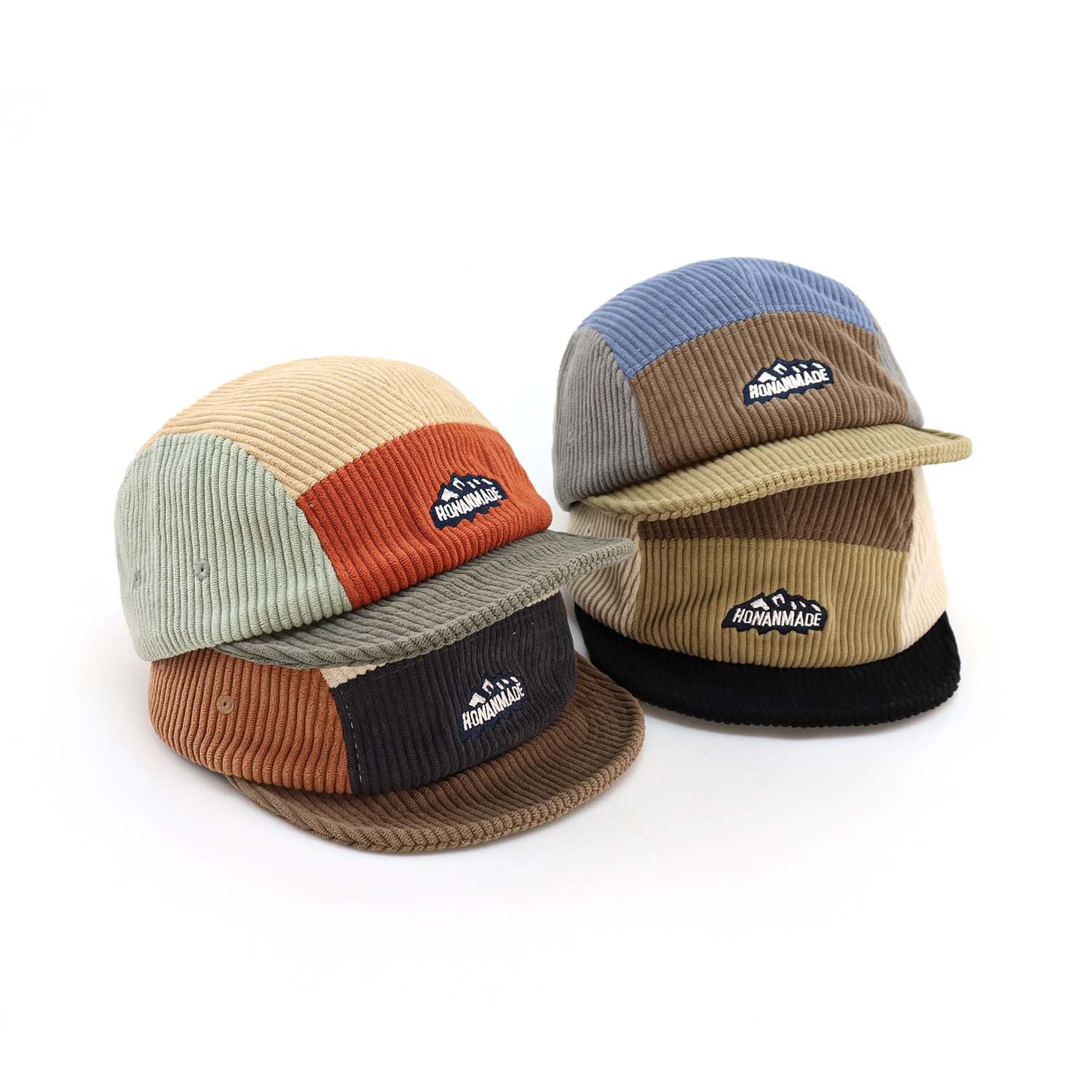 2026 Autumn Winter New Corduro - Corduroy Cap 5 Panel ulasan dan harga