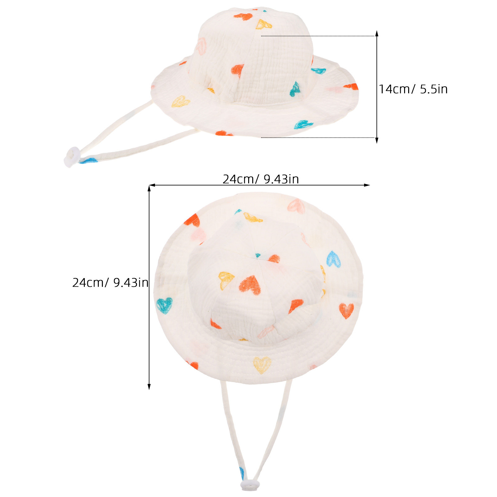 Baby Sun Hat Soft Cotton Breat - Bucket Hat Cotton ulasan dan harga