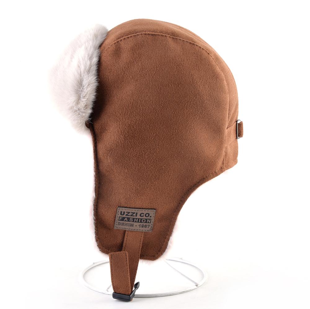 Bomber Hat With Earmuffs Faux  - Trapper Hat Ear Flap ulasan dan harga