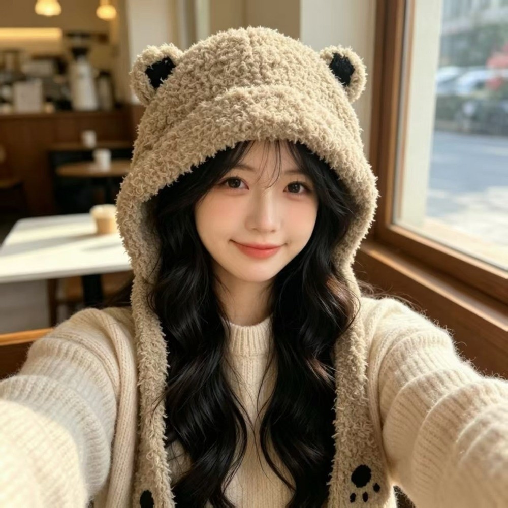 Polyester Trapper Hat Korean S - Trapper Hat Ear Flap ulasan dan harga