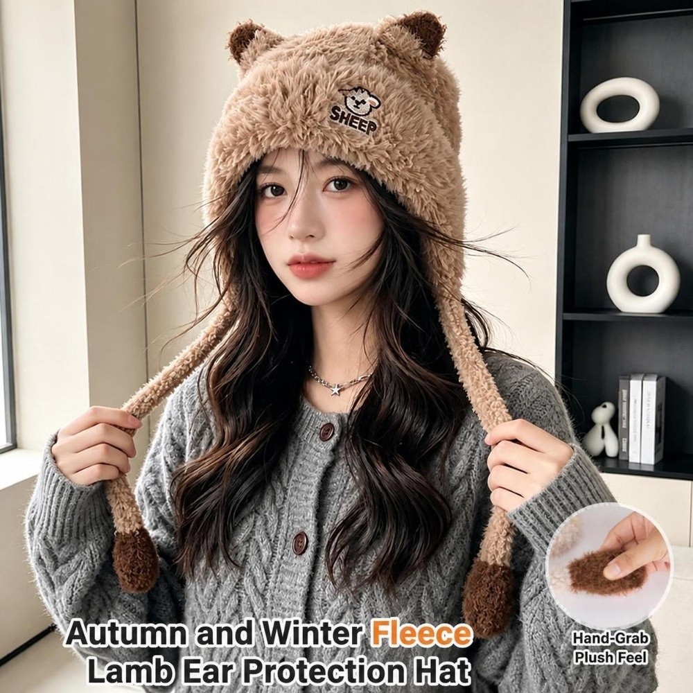Winter Beanie Warm Ear Flap Ha - Trapper Hat Ear Flap ulasan dan harga