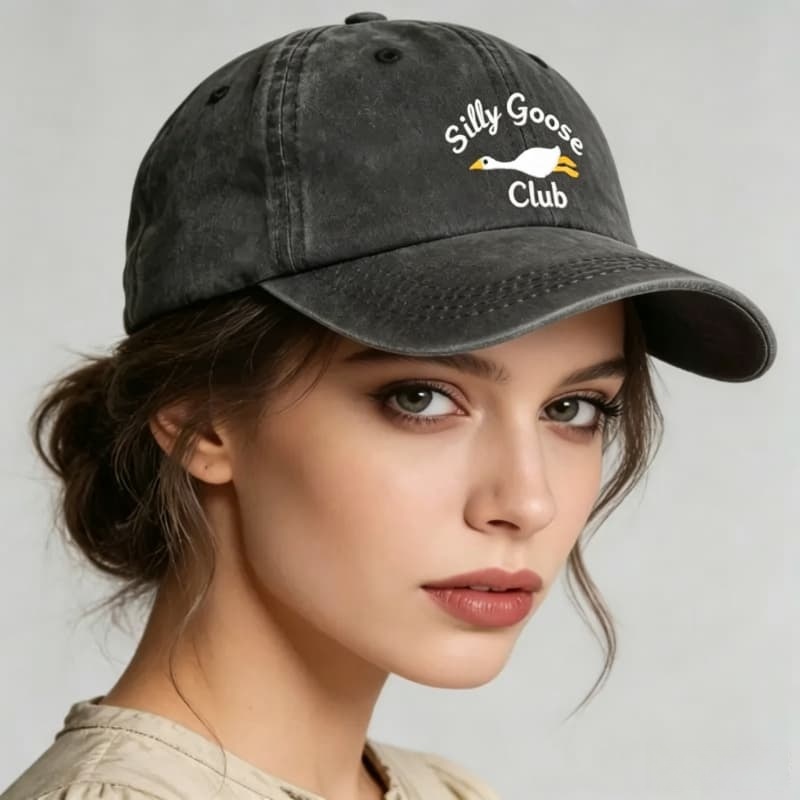 Printed Washed Cotton Adjustab - Golf Cap Dad ulasan dan harga