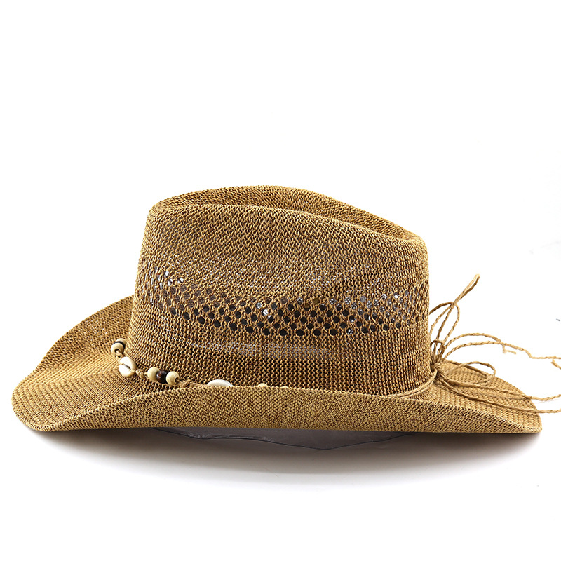 2026 New summer Hollow out bre - Cowboy Hat Straw ulasan dan harga
