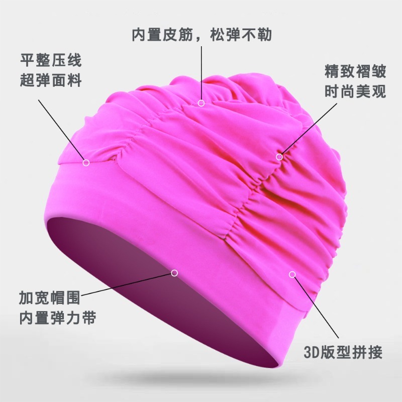 Breathable Material Swim Cap C - Swim Hat Silicone ulasan dan harga