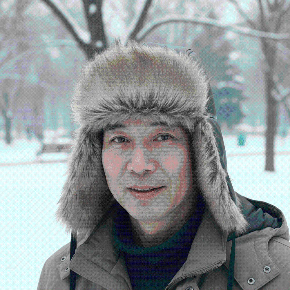 Faux Mink Trapper Hat Men Thic - Trapper Hat Ear Flap ulasan dan harga