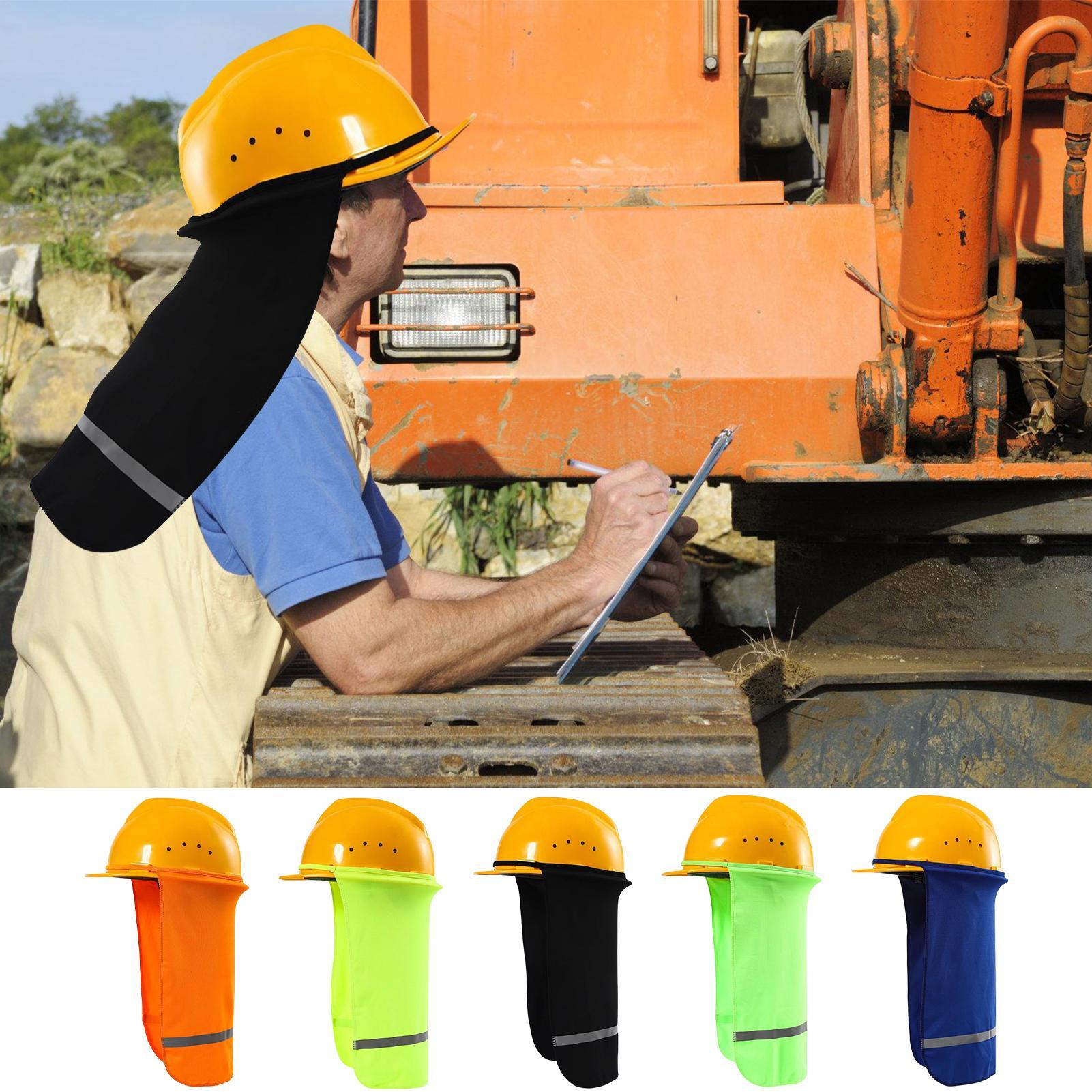 Hard Hat Sun Shade Cover Neck  - Visor Sun Hat ulasan dan harga