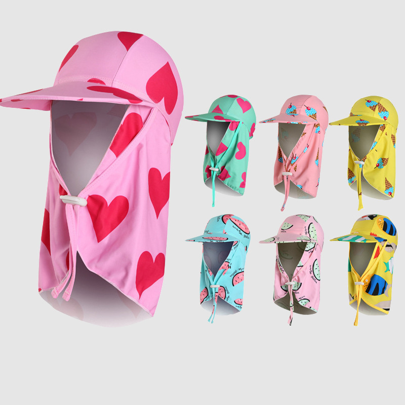 Kids Sun Protection Swim Hat W - Sun Hat Wide Brim ulasan dan harga