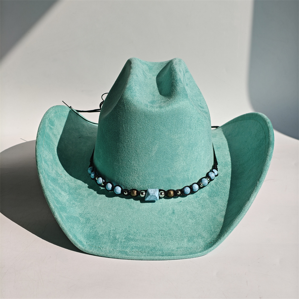 New Big Brim Cowgirl Cowboy Ve - Cowboy Hat Straw ulasan dan harga