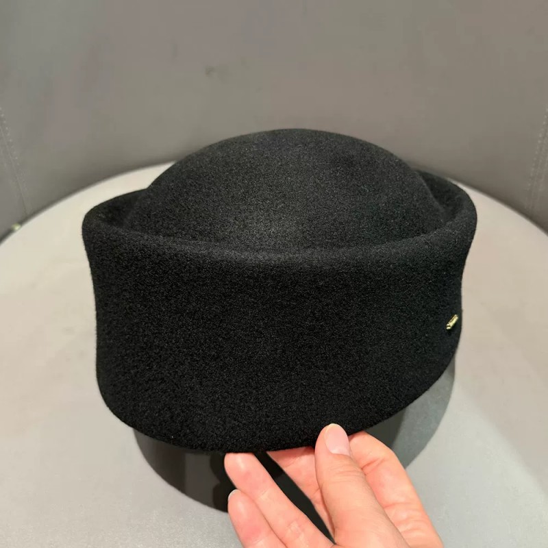 Large-Sized Australian Wool Fe - Beret French Wool ulasan dan harga