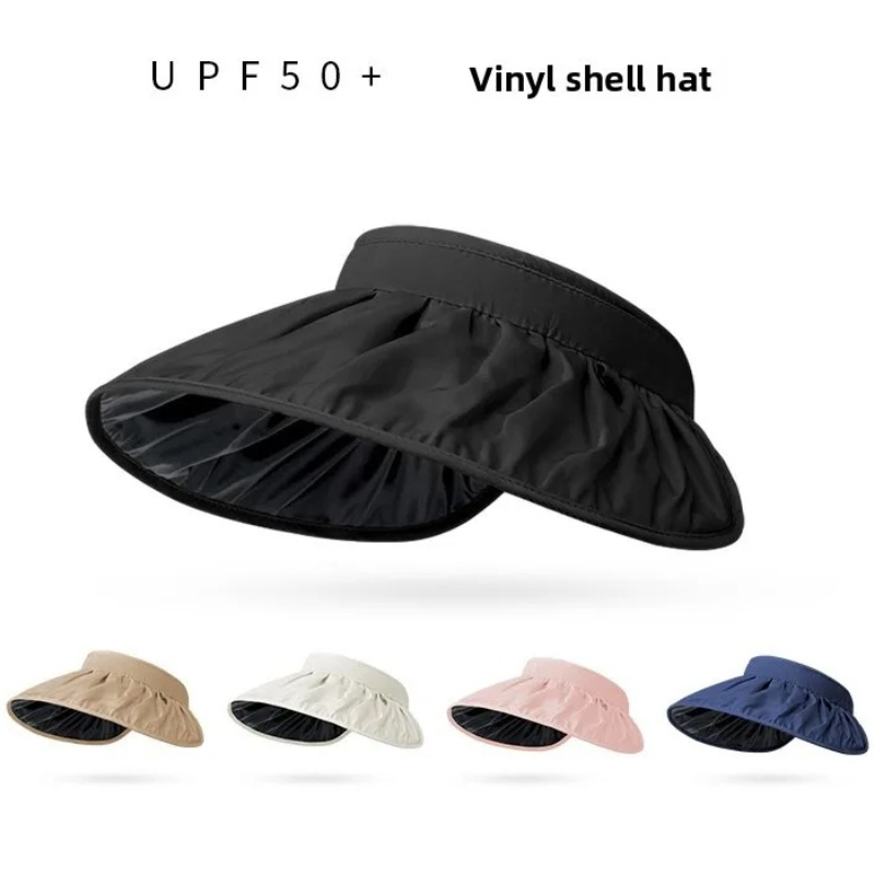 UPF50+ Foldable Headband Sun V - Visor Sun Hat ulasan dan harga